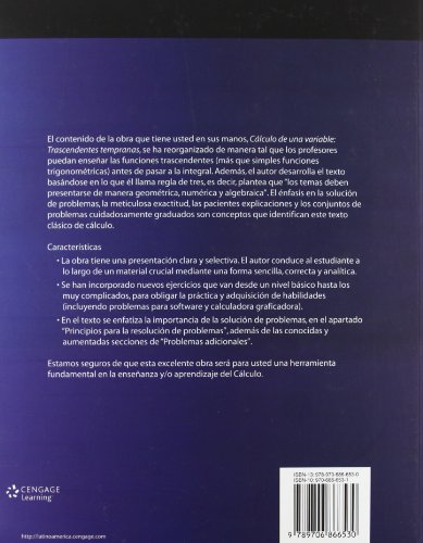 Calculo de Una Variable: Trascendentes Tempranas