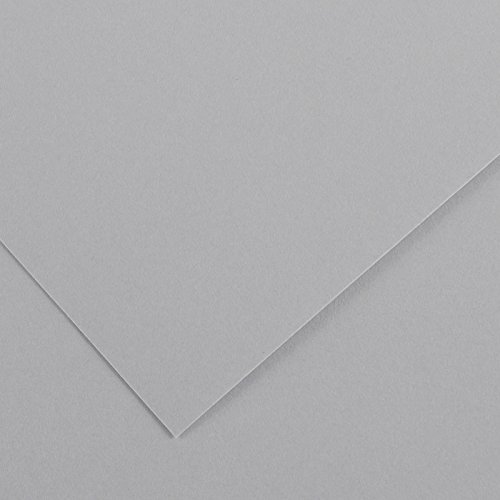 Canson Iris - Cartulina, 50 Unidades, Color Gris Perla