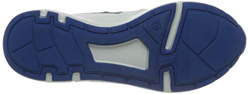 CAPRICE Kiss, Zapatillas para Mujer, Blanco (White/Blue 137), 42 EU