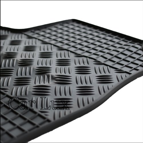Car Lux AR00425 - Alfombras Alfombrillas de goma a medida para Leon 2 1P