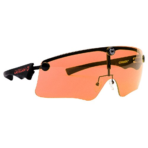 Castellani C-Mask II - Montura para gafas de tiro con lentes intercambiables