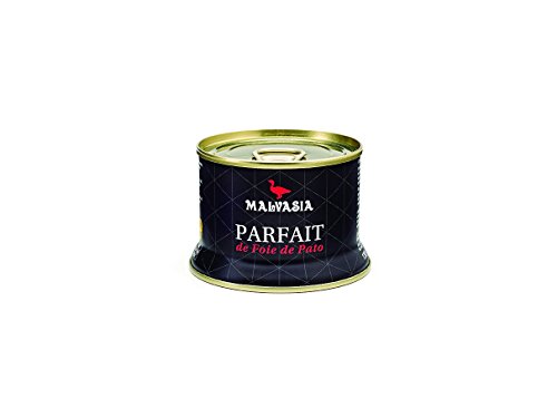 Cesta Gourmet Malvasia. Lote de Productos de Parfait de Foie, Foie y Mousse de Foie de130g.