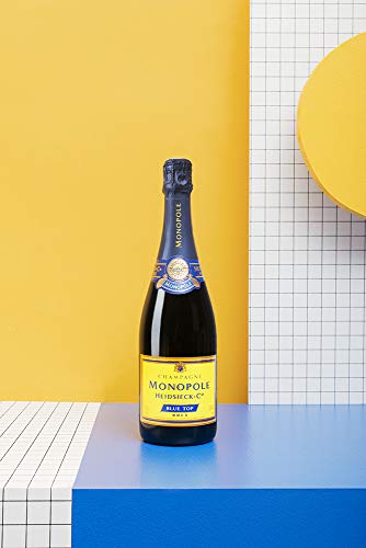 Champagne Monopole Heidsieck Blue Top Brut mit Geschenkverpackung (1 x 0.75 l)