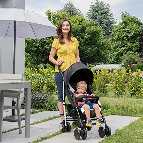 Chicco Echo - Silla de paseo, ligera y compacta, soporta hasta 22kg, color gris (Stone)
