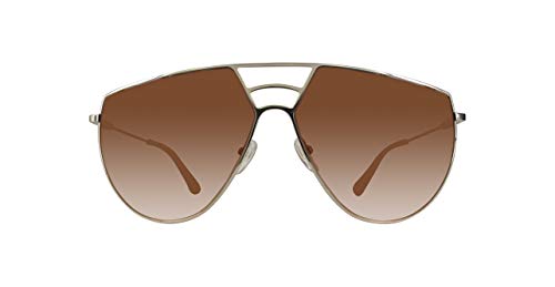 Chloé Ce139S 805 62 Gafas de sol, Gold/Burnt Lens, Mujer