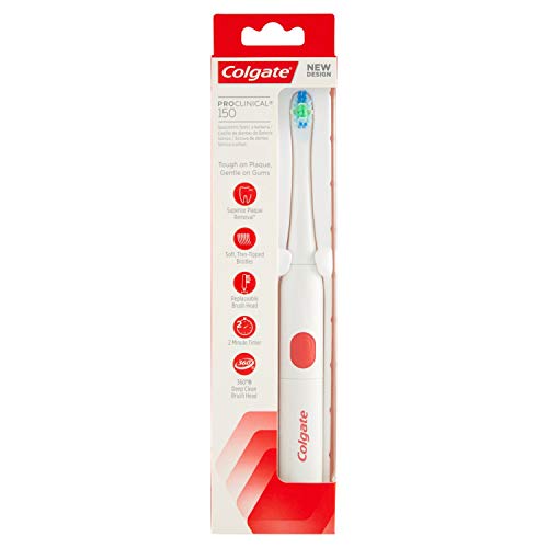 Colgate ProClinical 150, Cepillo de Dientes Suave de Batería - 1 ud.