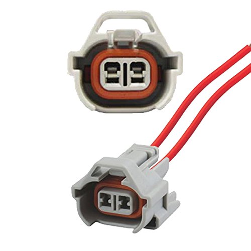 Conector de repuesto para boquilla de inyección de gasolina de NIPPON DENSO (FEMALE) con cable 90980-11153, 9098011153, 0280 157 012, 0280157012, 6189-0060, 61890060, 06A973722
