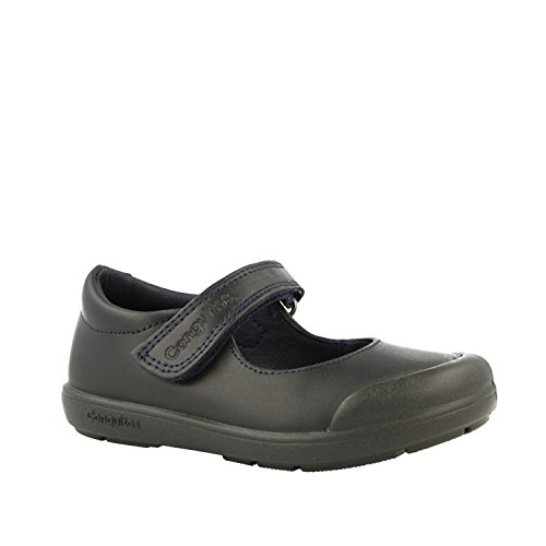 Conguitos Merceditas Colegial Lavable Velcro, Bebé, Azul (Marino 2), 34 EU