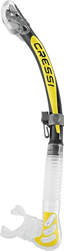Cressi C/Set Penta + Alpha/ud Pack de Snorkel, Unisex, Transparente/Amarillo, Talla Única