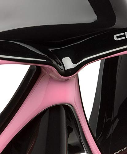 Cressi Ranger & Tao Dry - Combo Set Máscara y Snorkel, Unisex, Negro/Rosa