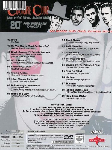 Culture Club - 20th Anniversary Concert: Live at the Royal Albert Hall [Alemania] [DVD]