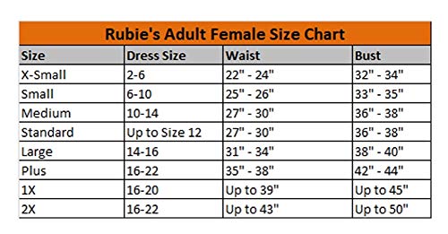 DC Comics - Disfraz de Wonder Woman para mujer, Talla S adulto (Rubie's 888439-S)