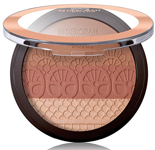 Deborah Milano Producto Para El Cuidado De La Piel De La Cara Deborah Rostro Polvos Bronceadores Maxi Terra Multicolor P-6-1 unidad