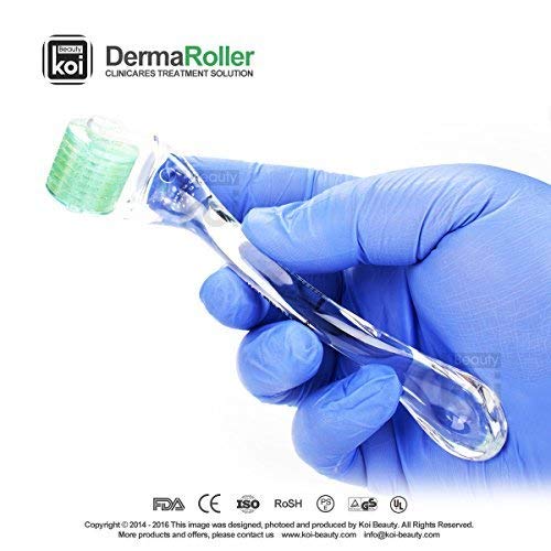 Dermaroller 2.0mm Microneedle Derma Roller 200 Agujas Titanio Arrugas Cicatrices Picazón en la piel Marcas de estiramiento Cara