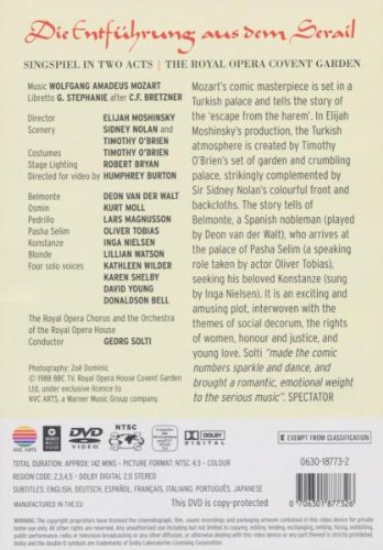 Die Entführung aus dem Serail - The Royal Opera Covent Garden [Reino Unido] [DVD]