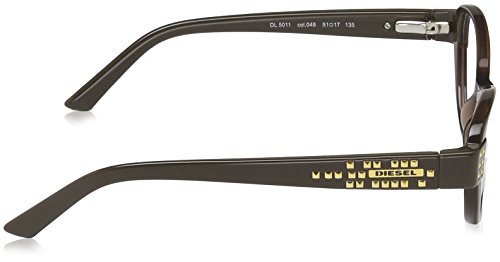 Diesel DL5010-048-54 Gafas, MARRON, 54/15/135 para Mujer