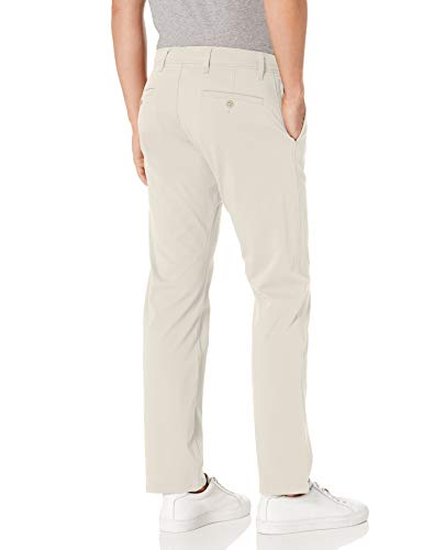 Dockers Pantalones chinos de corte recto para hombre, porcelana caqui, 31 W x 32 L