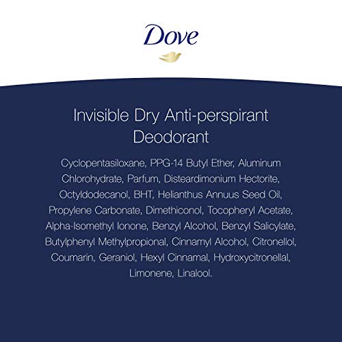 Dove Desodorante Antitranspirante Aerosol Antimanchas Invisible Dry 750 ml