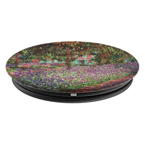 El jardín del artista de Monet's en Giverny Impresionista PopSockets Agarre y Soporte para Teléfonos y Tabletas