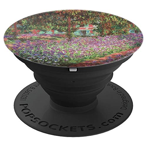 El jardín del artista de Monet's en Giverny Impresionista PopSockets Agarre y Soporte para Teléfonos y Tabletas