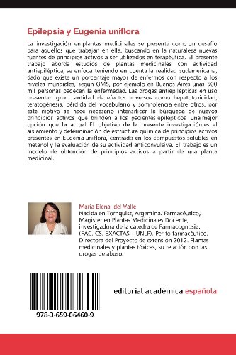 Epilepsia y Eugenia uniflora: Aislamiento y determinación estructural de algunos principios activos solubles en extracto metanólico