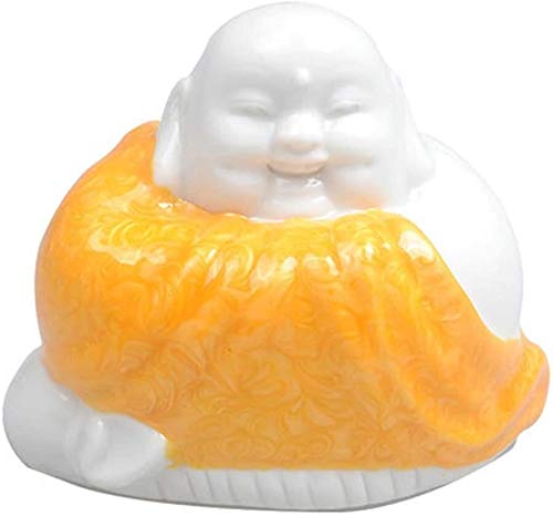 Estatuas Chino Feng Shui Decoración Laughing Buddha hogar del Coche y de la Oficina de felicitaciones Regalos de Buena Suerte y atraer la Riqueza 0915