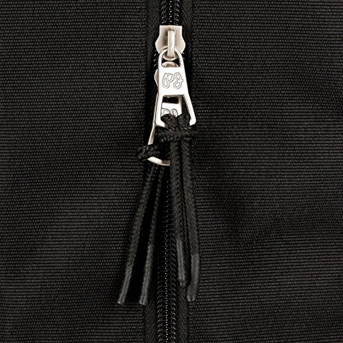 Estuche Pepe Jeans Cross Negro tres compartimentos