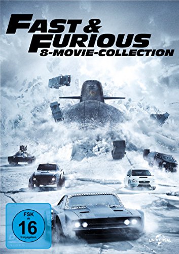 Fast & Furious - 8 Movie Collection [DVD]