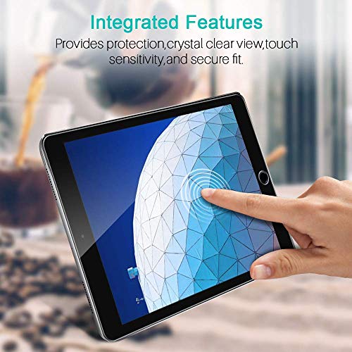 FiiMoo Anti Blue Light Protector de Pantalla Compatible con iPad Air 3 2019 / iPad Pro 10.5 Inch, [Alivie la Fatiga Ocular] [Bloquea la luz Azul dañina excesiva y los Rayos UV] [Dureza 9H]