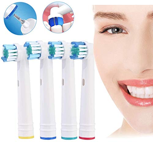 FIRIK Cabezas de cepillo de dientes eléctrico compatible con Oral B (Paquete de 16)