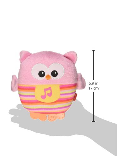 Fisher Price Buhito dulces sueños rosa, juguete de cuna para bebé (Mattel CDN88)