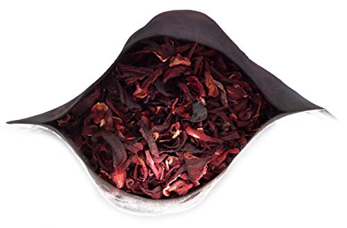Flores de hibisco orgánicas HerbaNordPol | Egipcias | Hibiscus Premium | 1 Kg BIO | Pétalos sueltos grandes para té