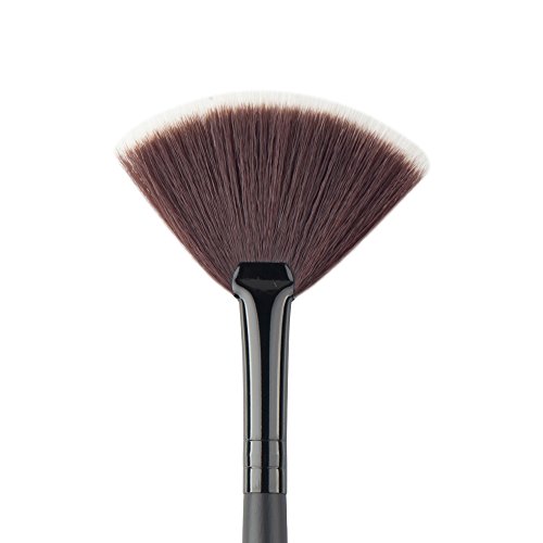 Forma de Abanico Polvo Cara Fundación Mezcla Cosmética Brochas Cepillo de Maquillaje