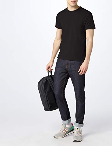 Fruit of the Loom Mens Original 5 Pack T-Shirt Camiseta, Negro (Black), Medium (Pack de 5) para Hombre