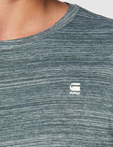 G-STAR RAW Starkon Loose Camiseta, Verde (Balsam 2990), Small para Hombre