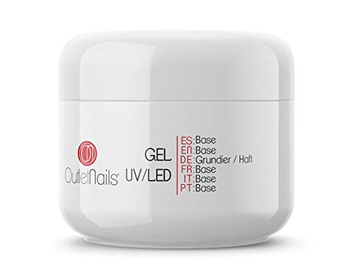 Gel Base Primer UV/LED 50ml para Uñas de gel/Primer Gel/Base Gel para uñas 50g / Bonder Gel uñas de gel