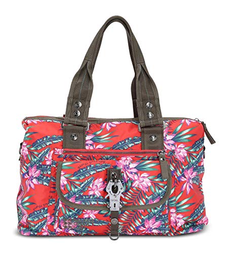 GEORGE GINA & LUCY Nylon Organicer Red Palms