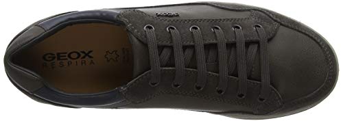 Geox U ARIAM B, Zapatillas para Hombre, Marrón (Mud C6372), 46 EU