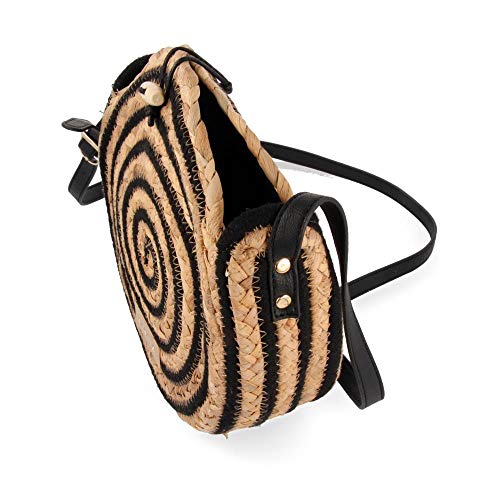 Gioseppo CHEVERNY, Bolso bandolera para Mujer, Negro (Negro), 8x25x16 cm (W x H x L)