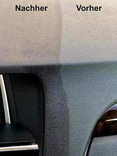 Glart 45CP Limpiador para el Interior del Coche, Cuidado y Limpieza Profunda, para un Brillo Negro Intenso en Todas Las Superficies de plástico