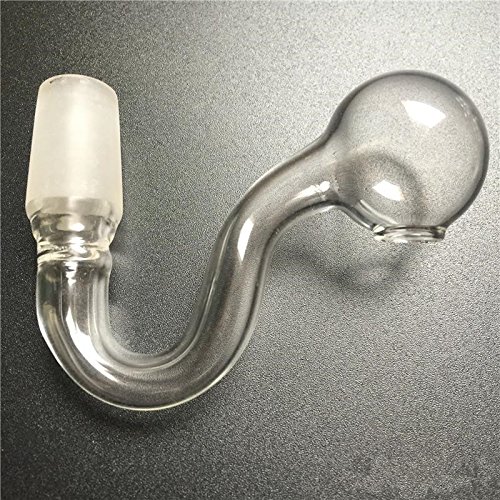 Glass Oil Burner Water Pipes Bong - 10mm 14mm 18mm Male Female Clear Thick Pyrex For Oil Rigs Glass Bongs Thick Big Bowls For Smoking (18mm male)