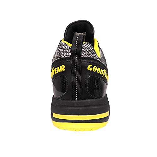 Goodyear GYSHU1502, Zapatillas de Seguridad para Hombre, Negro (Black/Yellow), 44 EU