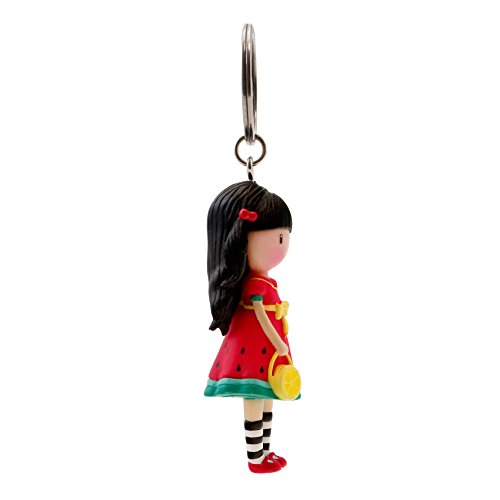 Gorjuss- Llavero muñeca Summer Has a Story, Color Coral (82076619840)
