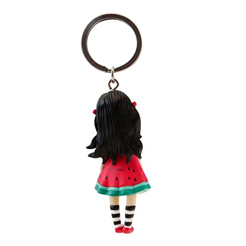 Gorjuss- Llavero muñeca Summer Has a Story, Color Coral (82076619840)