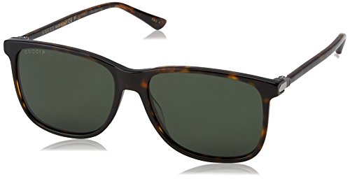 Gucci GG0017S-007 gafas de sol, Havana, 57 Unisex