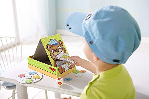 HABA 301257 - Juego de tablero (Boy/Girl, 2 yr(s), German, Simplified Chinese, English, Spanish, French, Beech,Cardboard, Multicolor, 400 g) , color/modelo surtido