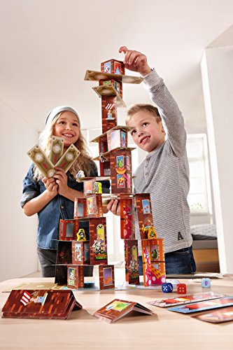 HABA 302808 - Juego de construcción Rhino Hero - Super Battle