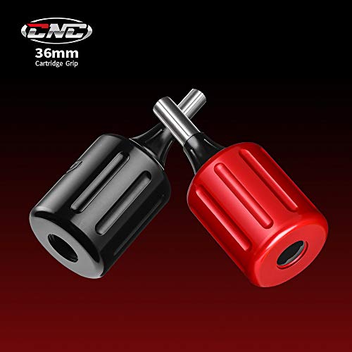 HAWINK Cartucho Tatuaje Agarre Tatuaje Tubos de Mano Anillos de Giro Ajustables 36 mm CNC Aviones Suministro de Aluminio CNC-G2-1