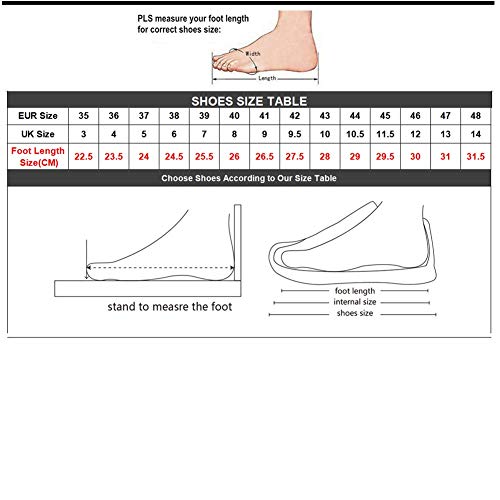 HUGS IDEA - Zapatillas de deporte para correr ligeras con impresión dental de malla de aire, color Azul, talla 39 EU
