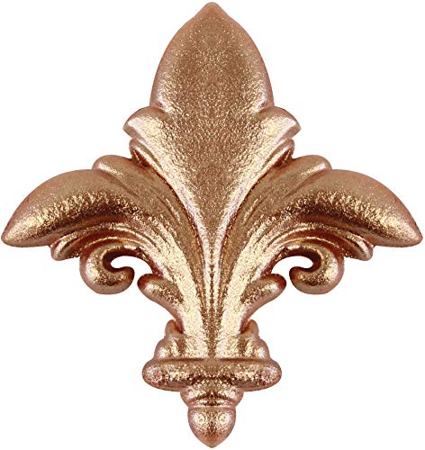JEM Pop It - Molde en Forma de Flor de lis para Decoración de Pasteles, Juego de 2 – Tamaños Grandes y Pequeños